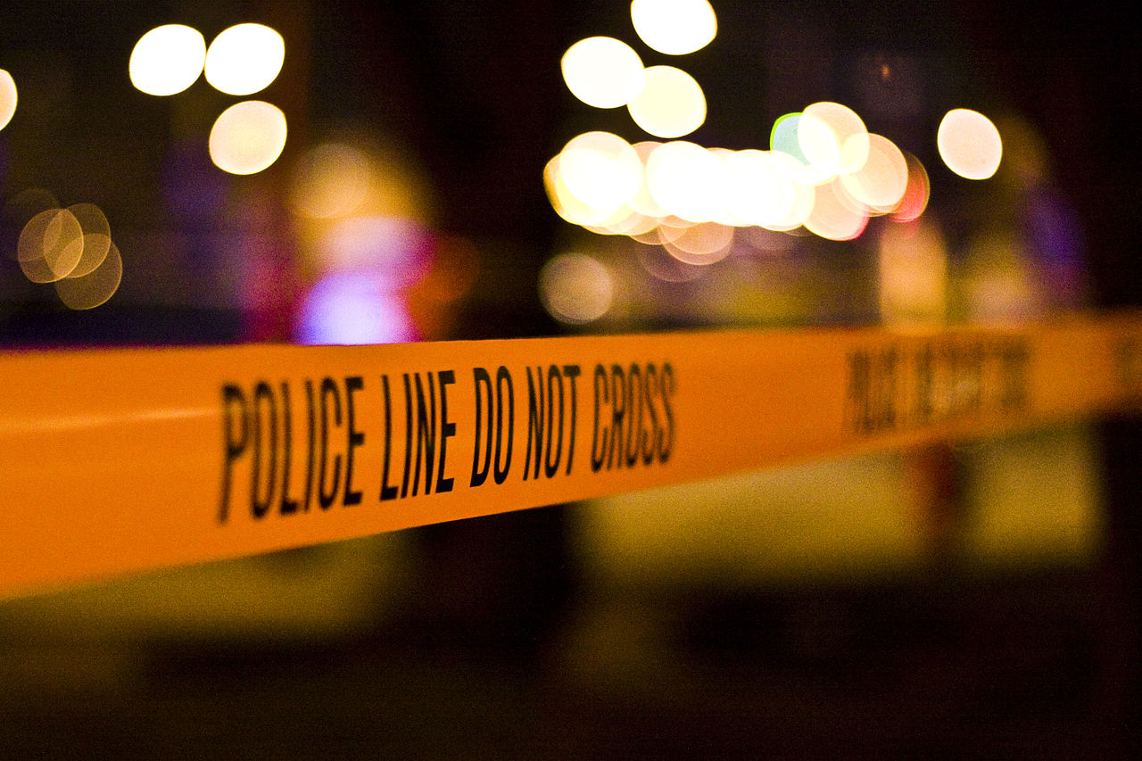 Photo of police crime scene tape. (Photo by Tony Webster, via Wikimedia Commons)