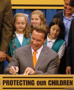 AP Photo  Former California Gov. Arnold Schwarzenegger signed a bill banning the sale of violent video games to minors in 2005.